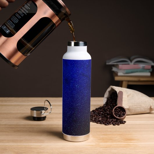 Getextureerde Paarse waterfles (Koffie)