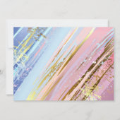 Getextureerde roze achtergrond aankondiging (Voorkant)