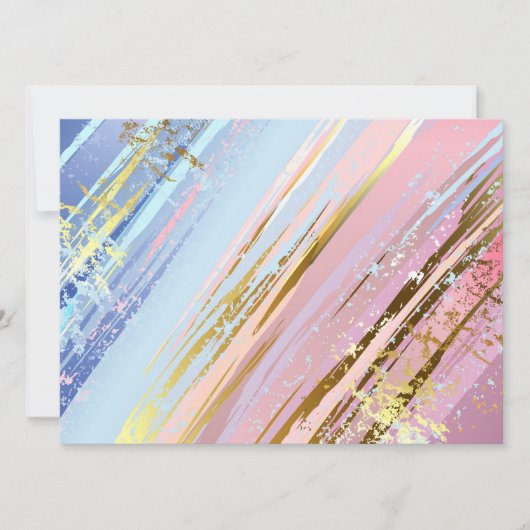 Getextureerde roze achtergrond aankondiging (Voorkant)