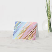 Getextureerde roze achtergrond aankondiging (Voorkant)