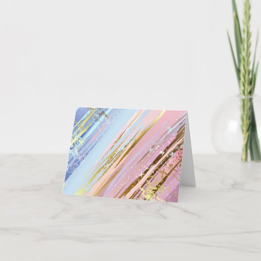 Getextureerde roze achtergrond aankondiging (Voorkant)