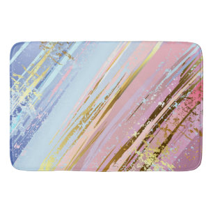 Getextureerde roze achtergrond badmat