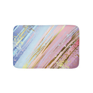 Getextureerde roze achtergrond badmat