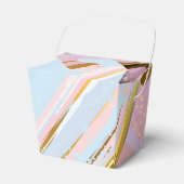 Getextureerde roze achtergrond bedankdoosjes (Voorkant Zijde)