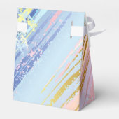 Getextureerde roze achtergrond bedankdoosjes (Achterkant)