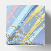 Getextureerde roze achtergrond bedankdoosjes (Bovenkant)