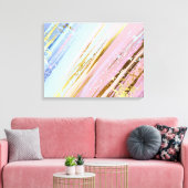 Getextureerde roze achtergrond canvas afdruk (Insitu (Woonkamer))