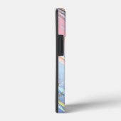 Getextureerde roze achtergrond Case-Mate iPhone case (Achterkant / Rechts)