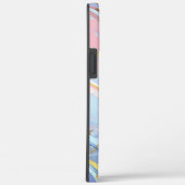 Getextureerde roze achtergrond Case-Mate iPhone case (Achterkant / Rechts)