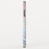 Getextureerde roze achtergrond Case-Mate iPhone case (Achterkant/rechts)