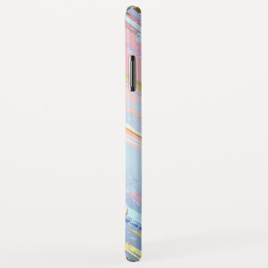 Getextureerde roze achtergrond Case-Mate iPhone case (Achterkant/rechts)