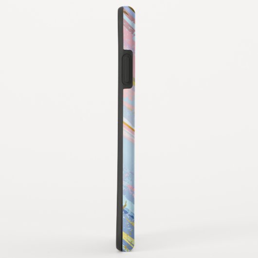 Getextureerde roze achtergrond Case-Mate iPhone case (Achterkant/rechts)