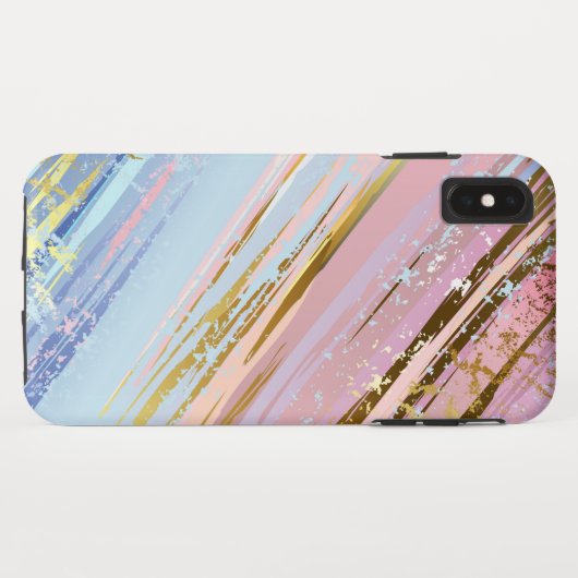 Getextureerde roze achtergrond Case-Mate iPhone case (Achterkant (horizontaal))