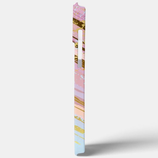 Getextureerde roze achtergrond Case-Mate iPhone case (Achterkant / Links)