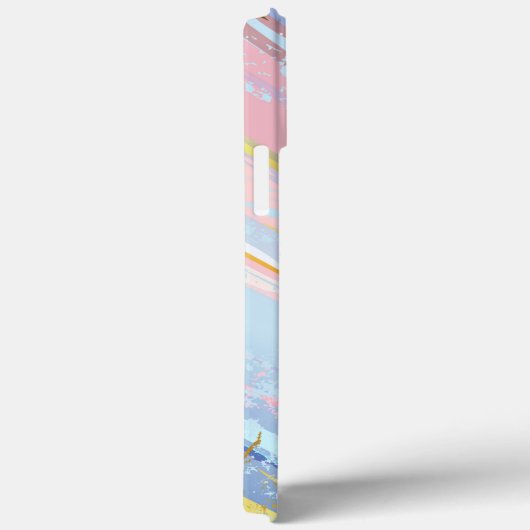 Getextureerde roze achtergrond Case-Mate iPhone case (Achterkant / Rechts)