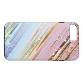 Getextureerde roze achtergrond Case-Mate iPhone case (Achterkant (Horizontaal))