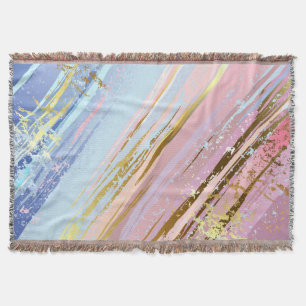 Getextureerde roze achtergrond deken