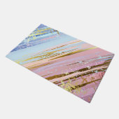 Getextureerde roze achtergrond deurmat (Schuin)