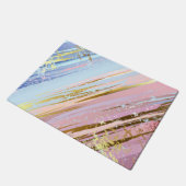 Getextureerde roze achtergrond deurmat (Schuin)