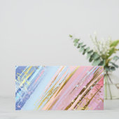 Getextureerde roze achtergrond feestdagenkaart (Staand voorkant)