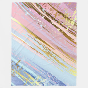 Getextureerde roze achtergrond fleece deken