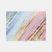 Getextureerde roze achtergrond fleece deken (Voorkant (Horizontaal))