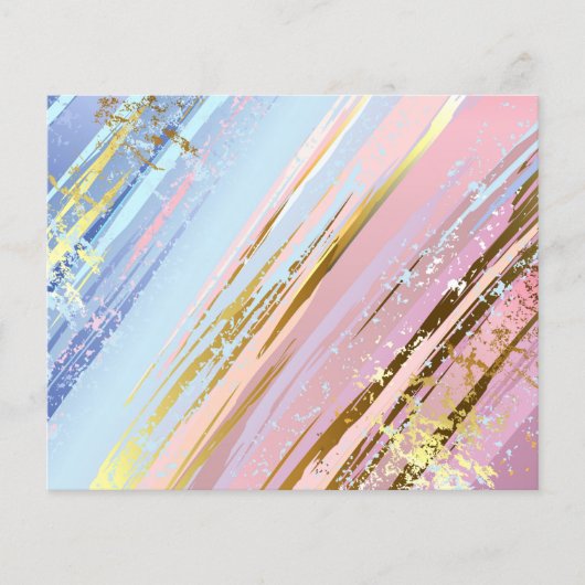 Getextureerde roze achtergrond flyer (Voorkant)