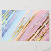 Getextureerde roze achtergrond flyer (Voorkant)