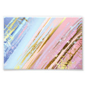 Getextureerde roze achtergrond foto afdruk (Voorkant)