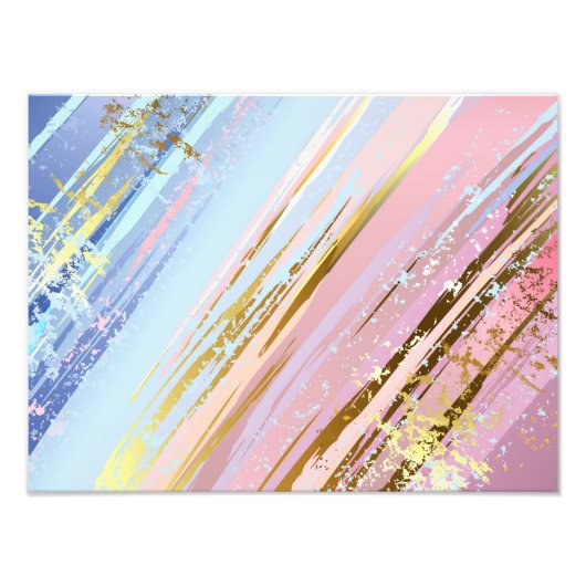 Getextureerde roze achtergrond foto afdruk (Voorkant)