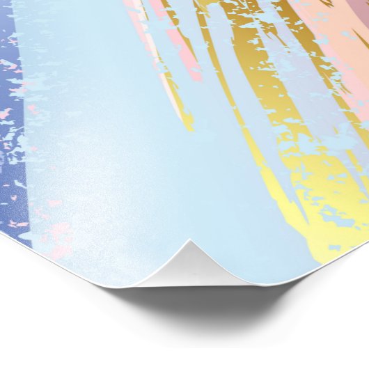 Getextureerde roze achtergrond foto afdruk (Hoek)