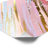 Getextureerde roze achtergrond foto afdruk (Hoek)