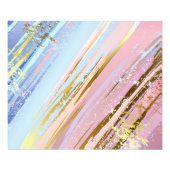 Getextureerde roze achtergrond foto afdruk (Voorkant)