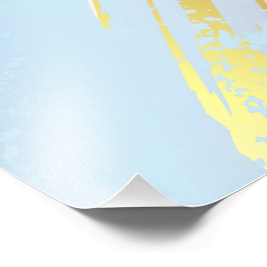 Getextureerde roze achtergrond foto afdruk (Hoek)