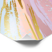 Getextureerde roze achtergrond foto afdruk (Hoek)