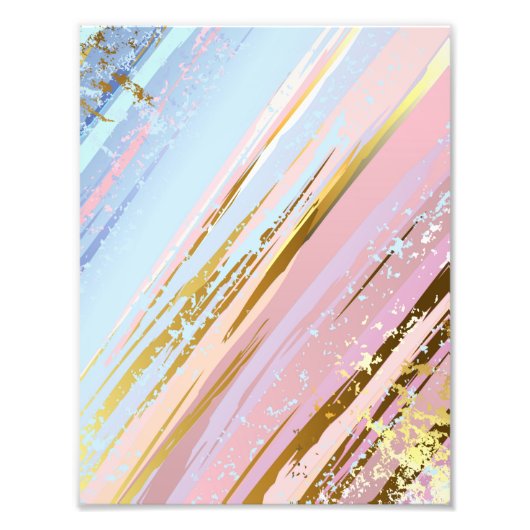 Getextureerde roze achtergrond foto afdruk (Voorkant)