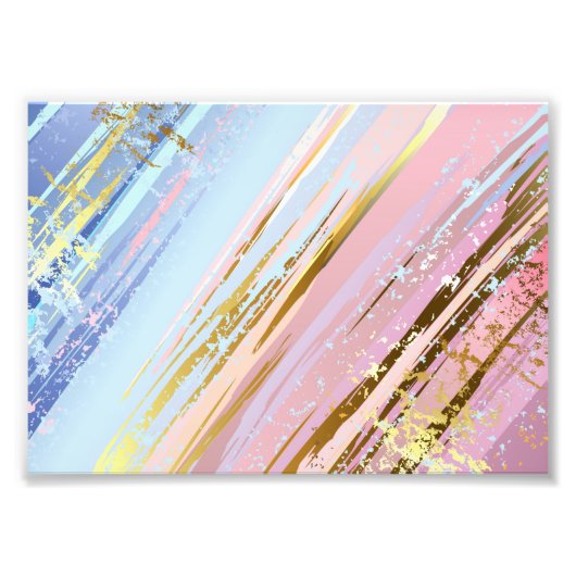 Getextureerde roze achtergrond foto afdruk (Voorkant)