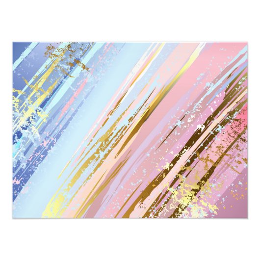 Getextureerde roze achtergrond foto afdruk (Voorkant)