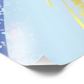 Getextureerde roze achtergrond foto afdruk (Hoek)