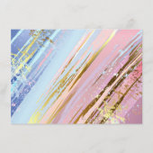 Getextureerde roze achtergrond informatiekaartje (Voorkant)