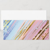 Getextureerde roze achtergrond kaart (Voorkant / Achterkant)