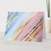 Getextureerde roze achtergrond kaart (Voorkant)