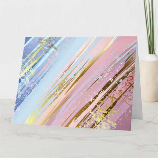 Getextureerde roze achtergrond kaart (Voorkant)