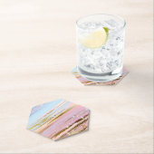 Getextureerde roze achtergrond kartonnen onderzetters (Insitu)