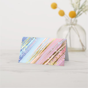 Getextureerde roze achtergrond klantenkaartje