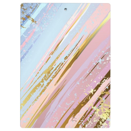 Getextureerde roze achtergrond klembord (Achterkant)