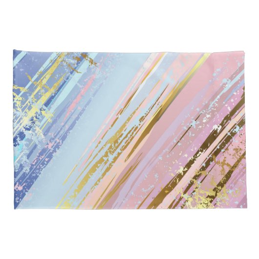 Getextureerde roze achtergrond kussensloop (Achterkant-Rechts)