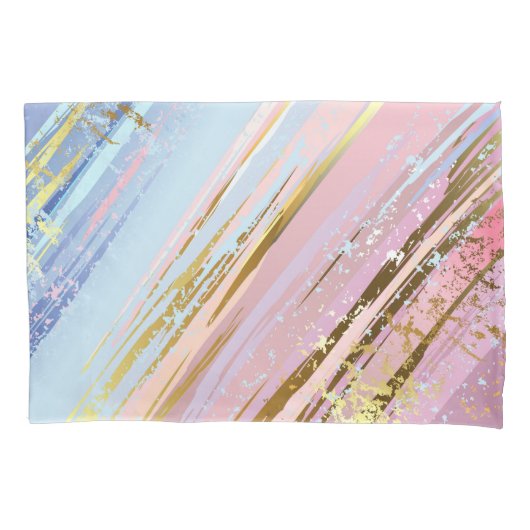 Getextureerde roze achtergrond kussensloop (Voorkant-Links)