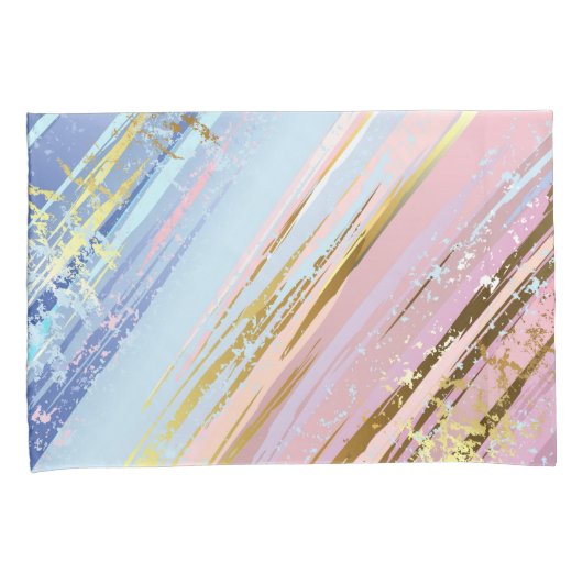 Getextureerde roze achtergrond kussensloop (Voorkant-Rechts)