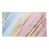 Getextureerde roze achtergrond kussensloop (Achterkant)